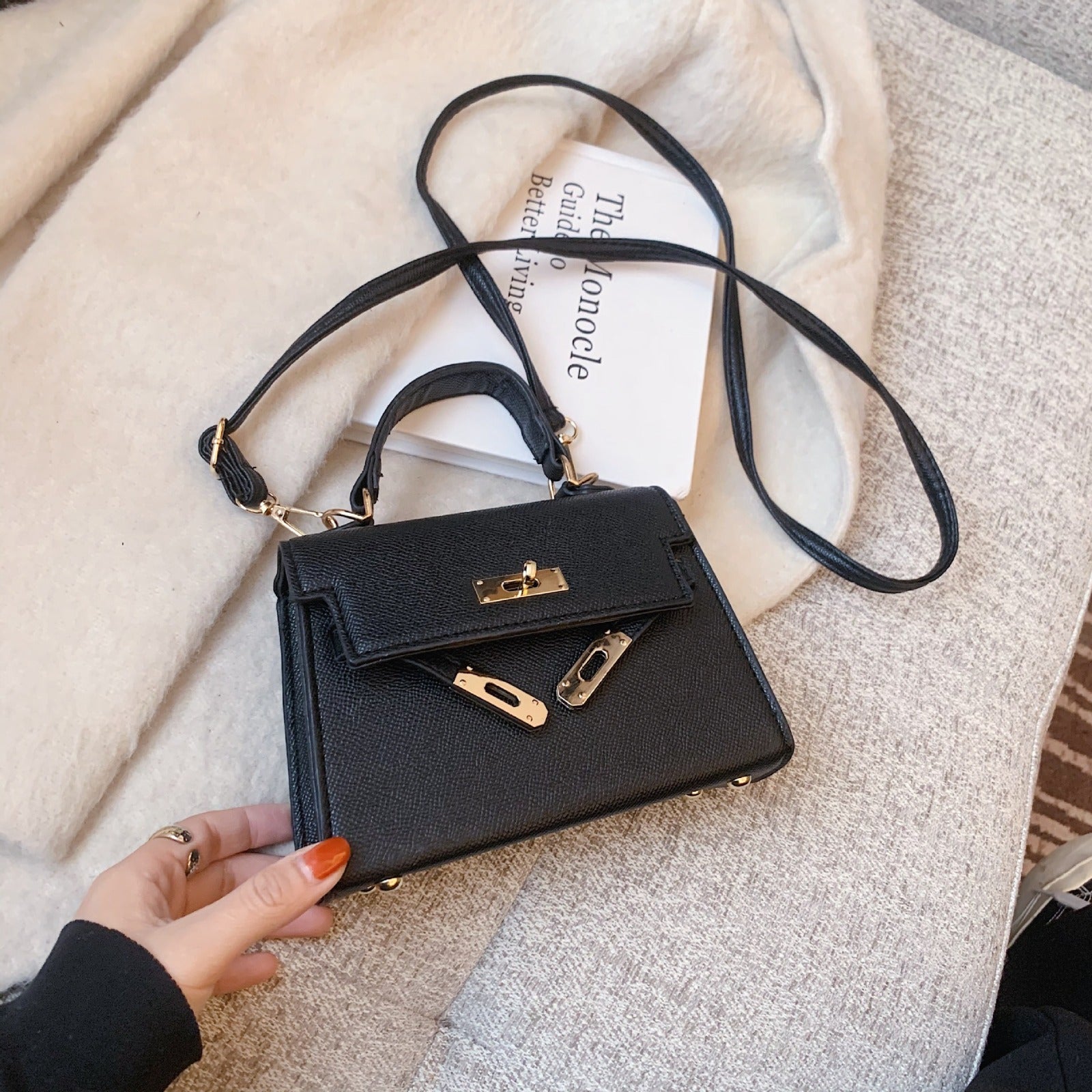 Elegant Mini Satchel Handbag