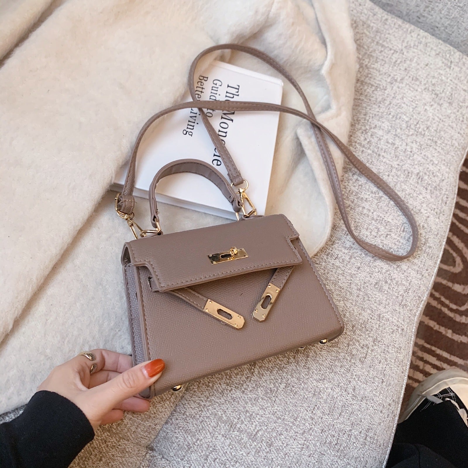 Elegant Mini Satchel Handbag