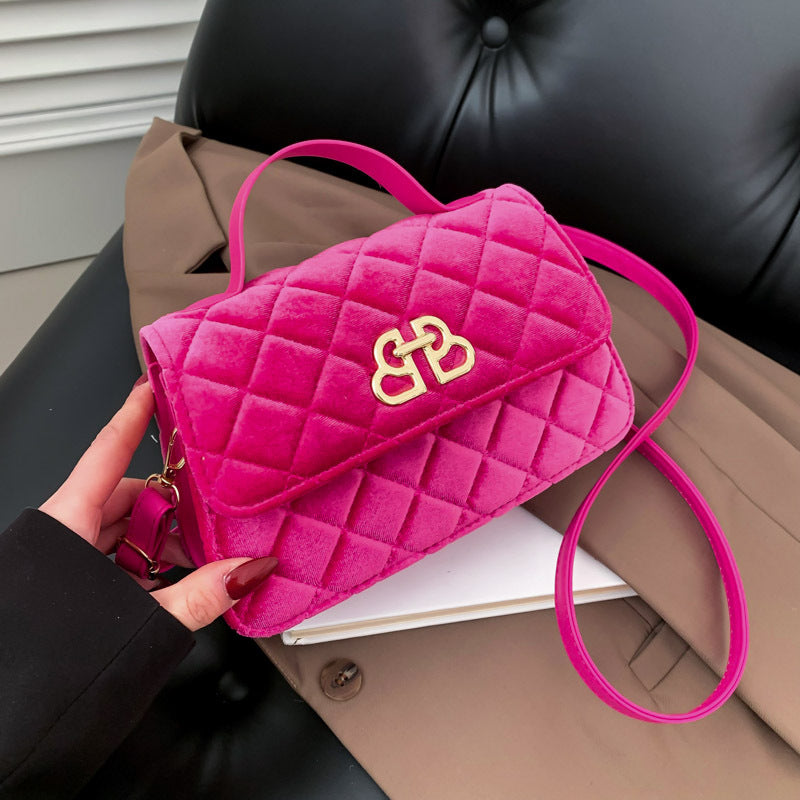 Luxe Quilted Mini Handbag