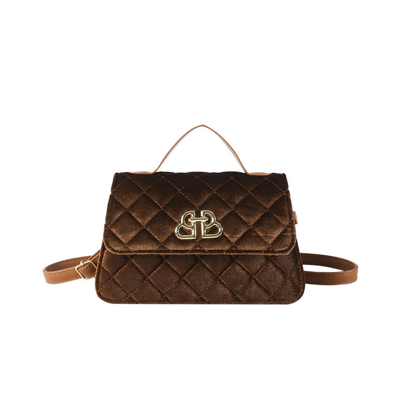 Luxe Quilted Mini Handbag