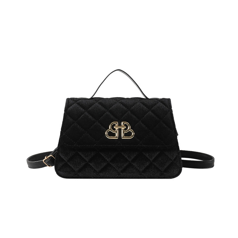 Luxe Quilted Mini Handbag