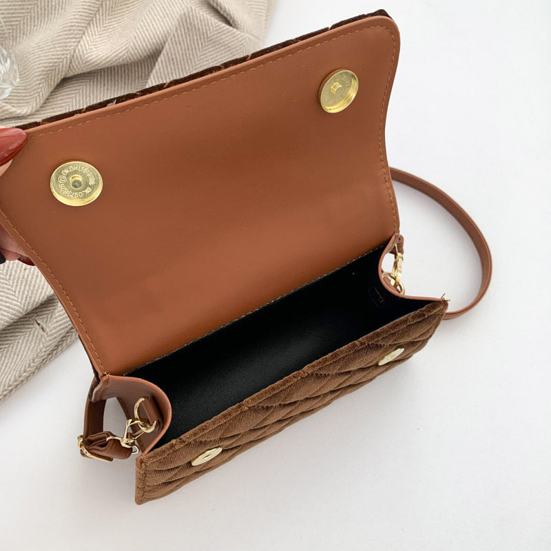 Luxe Quilted Mini Handbag