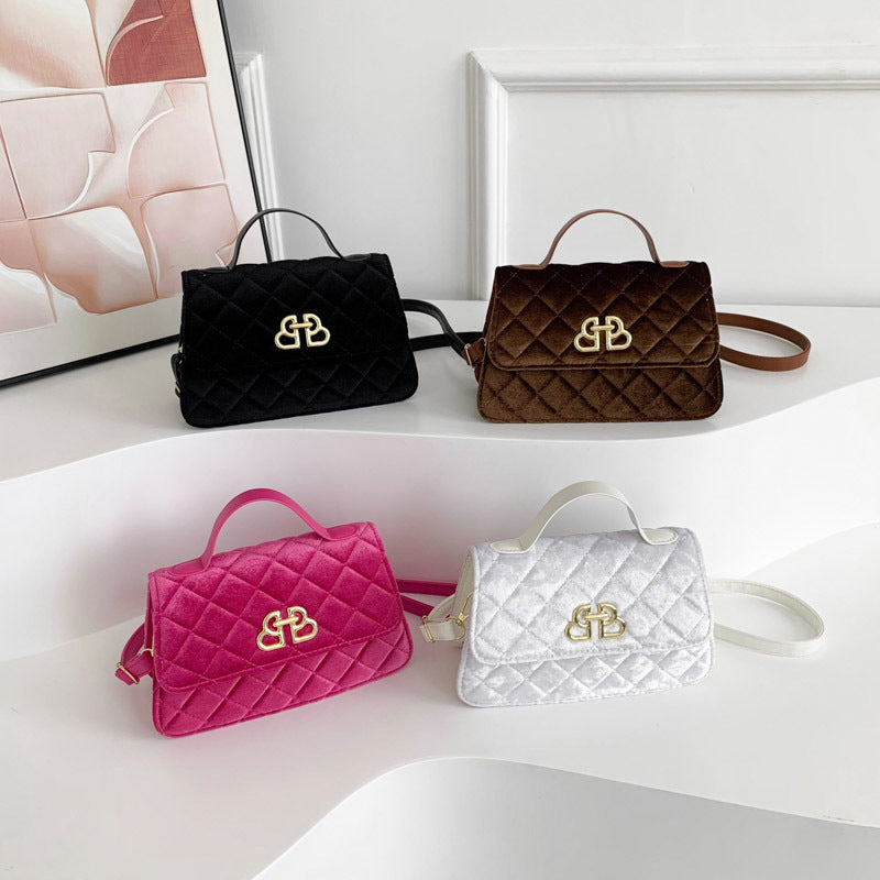 Luxe Quilted Mini Handbag