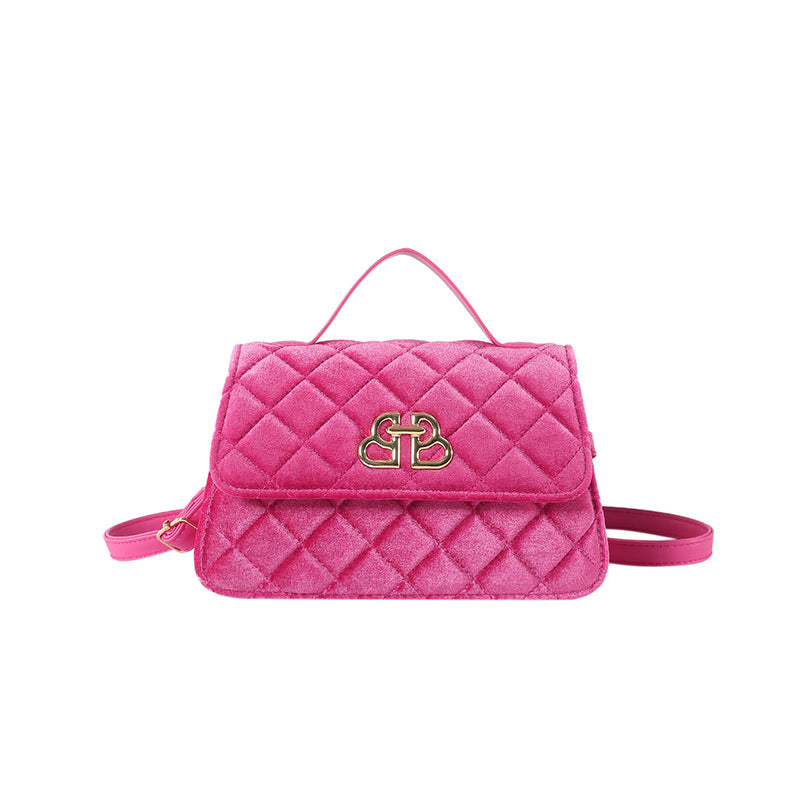 Luxe Quilted Mini Handbag