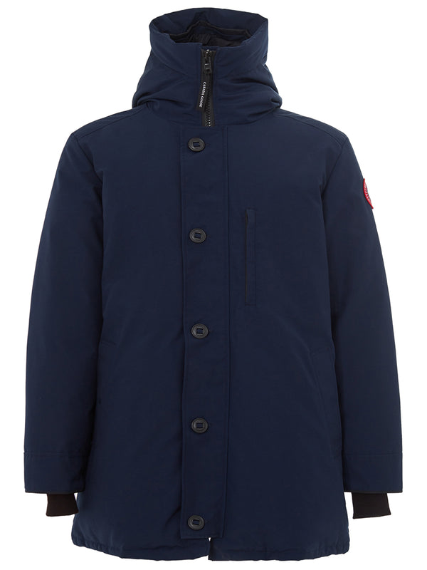 Canada Goose Quilted Blue 'Chateau' Hooded Parka