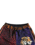 Dolce & Gabbana Multicolor Tiger Print Men Bermuda Shorts
