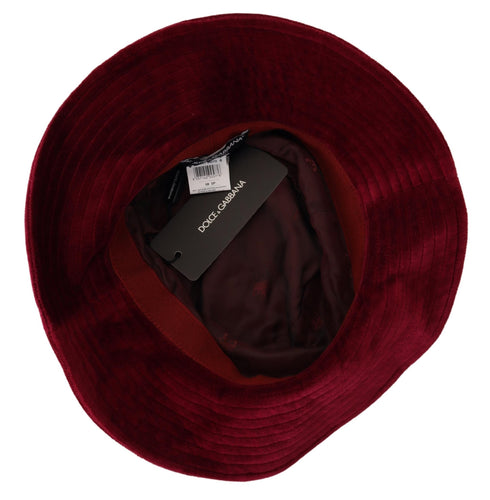 Dolce & Gabbana Multicolor DG Logo Cotton Blend Bucket Hat
