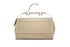 Michael Kors Travel Large Light Cream PVC Patches Top Zip Weekender Duffle Bag