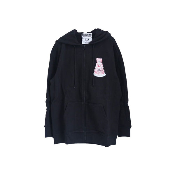 Moschino Couture Black Cotton Sweater