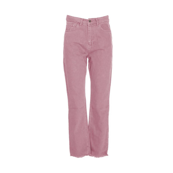 Hinnominate Pink Cotton Jeans & Pant