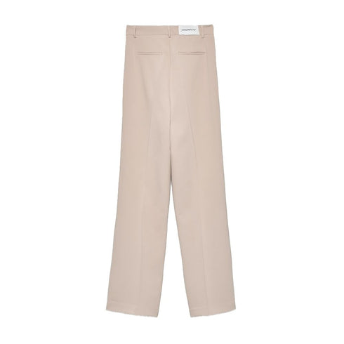 Hinnominate Beige Polyester Jeans & Pant
