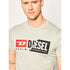 Diesel Gray Cotton T-Shirt