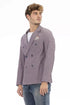 Distretto12 Purple Cotton Blazer
