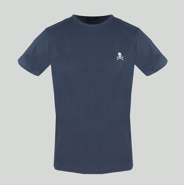 Philipp Plein Blue Cotton T-Shirt