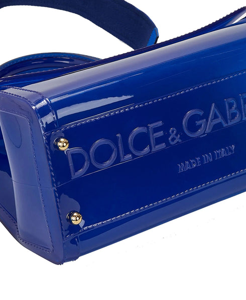 Dolce & Gabbana Blue Pvc Crossbody Bag