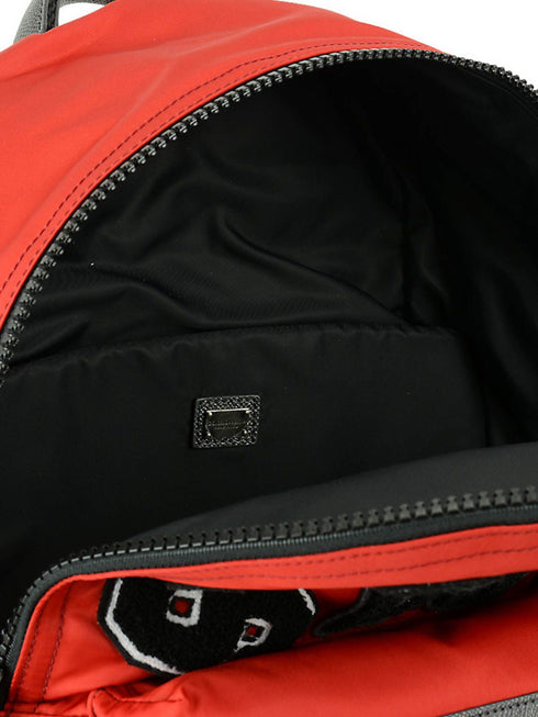Dolce & Gabbana Red Nylon Backpack