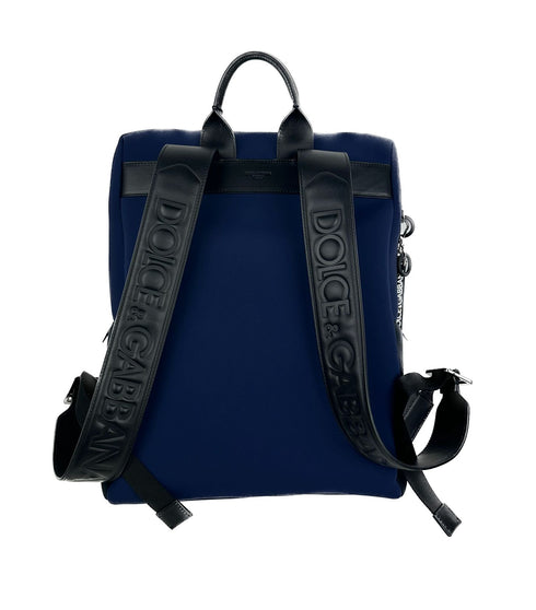 Dolce & Gabbana Blue Polyethylene Backpack